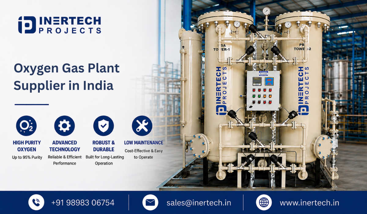 Oxygen Gas Plant Supplier in India
